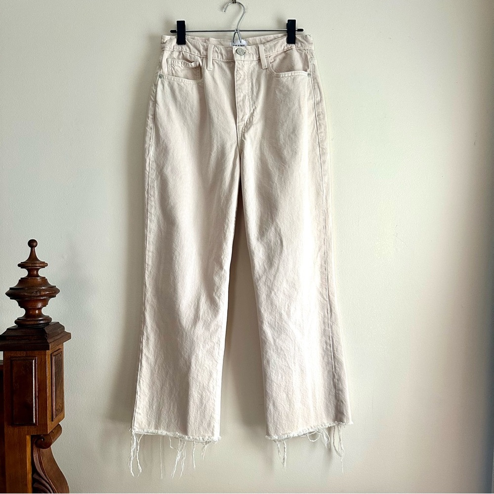 FRAME • Le Jane Crop Jeans in Stoned‎ Nude Pink